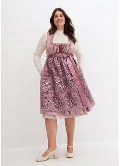 Dirndl mit Pailletten-Schürze, bonprix