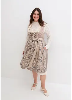 Dirndl avec tablier à sequins, bonprix