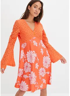 Robe trapèze en jersey, bonprix