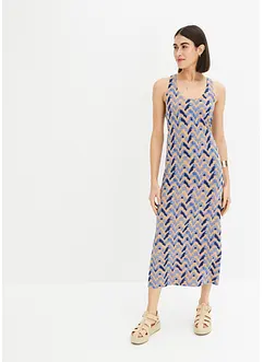 Robe midi à fente, bonprix