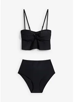 Bandeau Bikini (2-tlg.Set) aus recyceltem Polyamid, bonprix