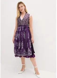 Dirndl avec jacquard et broderie (ens. 2 pces), bonprix