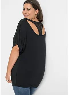 Shirt mit Spitze am Rücken, bonprix