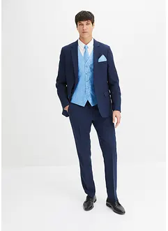 Hochzeitsanzug mit Weste und Krawatte (5-tlg.Set), Slim Fit, bonprix
