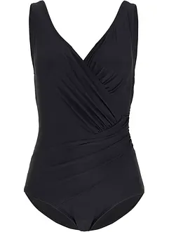Maillot 1 pièce sculptant, maintien modéré, style portefeuille, bonprix
