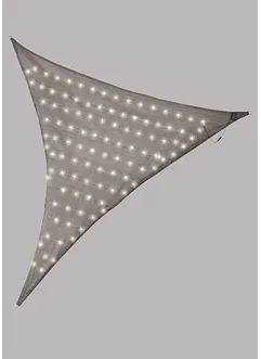 Voile d’ombrage LED solaire, bonprix