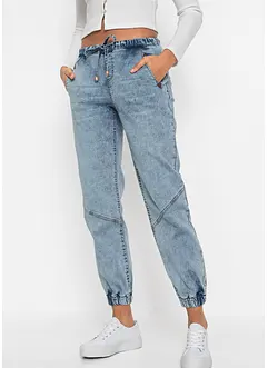 Jogg Jeans Mid Waist, stretch, bonprix