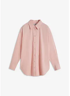 Oversized Hemd mit Knopfleiste aus reiner Baumwolle, bonprix