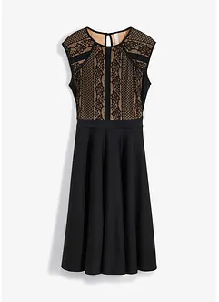 Midikleid mit Spitze, bonprix