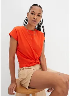 T-shirt court 100% coton, bonprix
