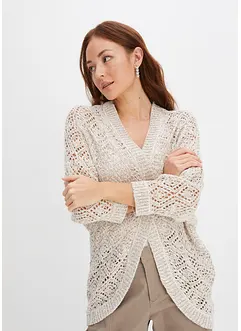 Gilet en grosse maille, bonprix