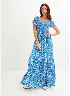 Robe longue imprimée en viscose, bonprix