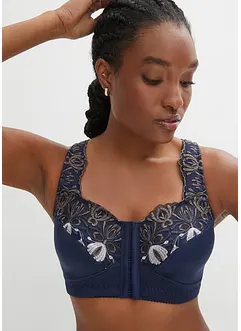 Entlastungs-BH ohne Bügel mit praktischem Vorderverschluss, bonprix