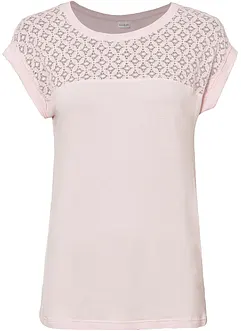 Shirt mit Spitze, bonprix
