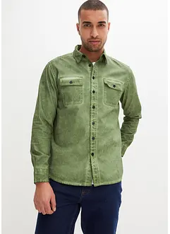 Chemise aspect délavé, 100% coton, bonprix