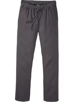 Regular Fit Schlupfhose mit Leinenanteil, Straight, bonprix