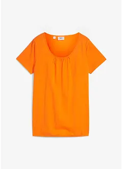 Shirt aus reiner Baumwolle, Kurzarm, bonprix