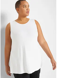 Lot de 2 débardeurs longs en viscose, bonprix