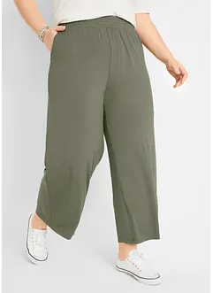 Pantalon 7/8 en jersey viscose, bonprix