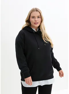 Sweat à capuche, oversize, bonprix