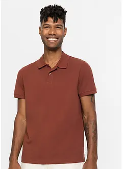 Piqué-Poloshirt aus reiner Bio-Baumwolle, bonprix