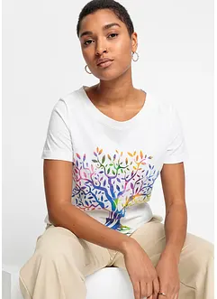 Bedrucktes T-Shirt aus Bio-Baumwolle, bonprix