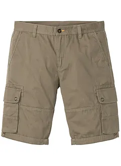 Bermuda cargo 100% coton, Regular, bonprix