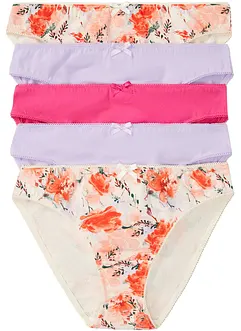 Slip mit Bio-Baumwolle (5er Pack), bonprix