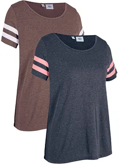 Leichtes Funktionsshirt (2er Pack), bonprix