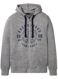 Sweat à capuche zippé confortable, bonprix