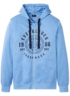 Sweat à capuche zippé confortable, bonprix