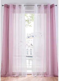 Gardinen aus leichtem Voile, auch in extralang (2er Pack), bonprix