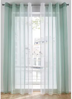 Gardinen aus leichtem Voile, auch in extralang (2er Pack), bonprix