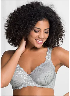 Lot de 2 soutiens-gorge à armatures et dentelle, bonprix