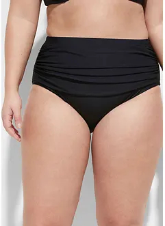 Light Highwaist Shape-Bikinihose mit Raffung, bonprix