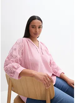 Tunique aérienne en gaze de coton, bonprix