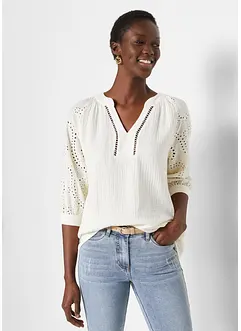 Tunique légère en gaze de coton, bonprix
