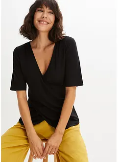 T-shirt doux en viscose extensible, bonprix