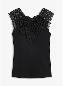 Shirt mit Spitze, bonprix