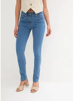 Slim-Fit-Jeans Mid Waist, Super Stretch, bonprix