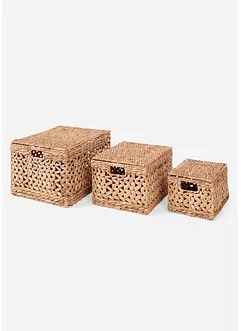 Lot de 3 de paniers, bonprix