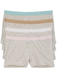 Lot de 4 boxers femme, bonprix
