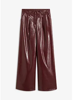 Pantalon large enduit, bonprix