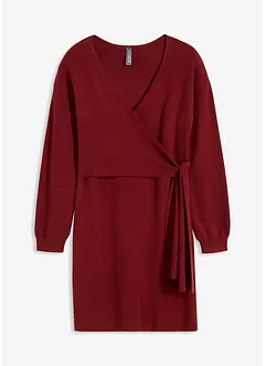 Strickkleid in Wickeloptik, bonprix