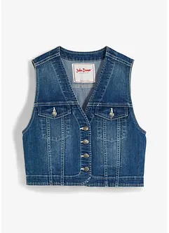 Gilet sans manches en jean extensible, bonprix