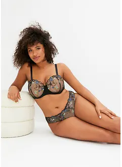 Soutien-gorge balconnet à armatures orné de broderies, BODYFLIRT