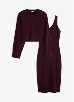 Gestricktes Kleiderset (2-tlg. Set), bonprix