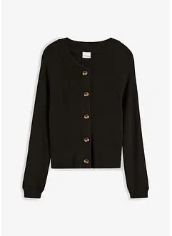 Ripp-Strickjacke, bonprix