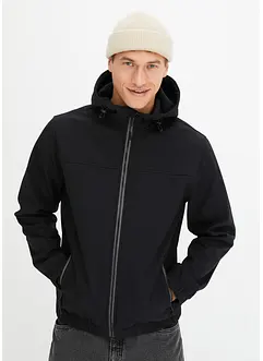 Softshelljacke mit Kapuze in Blouson-Form, bonprix