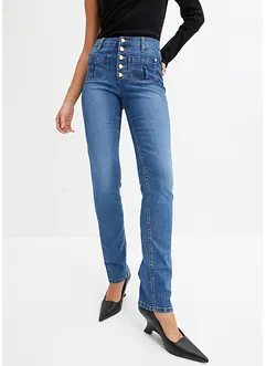 Straight-Jeans, High Waist, bonprix